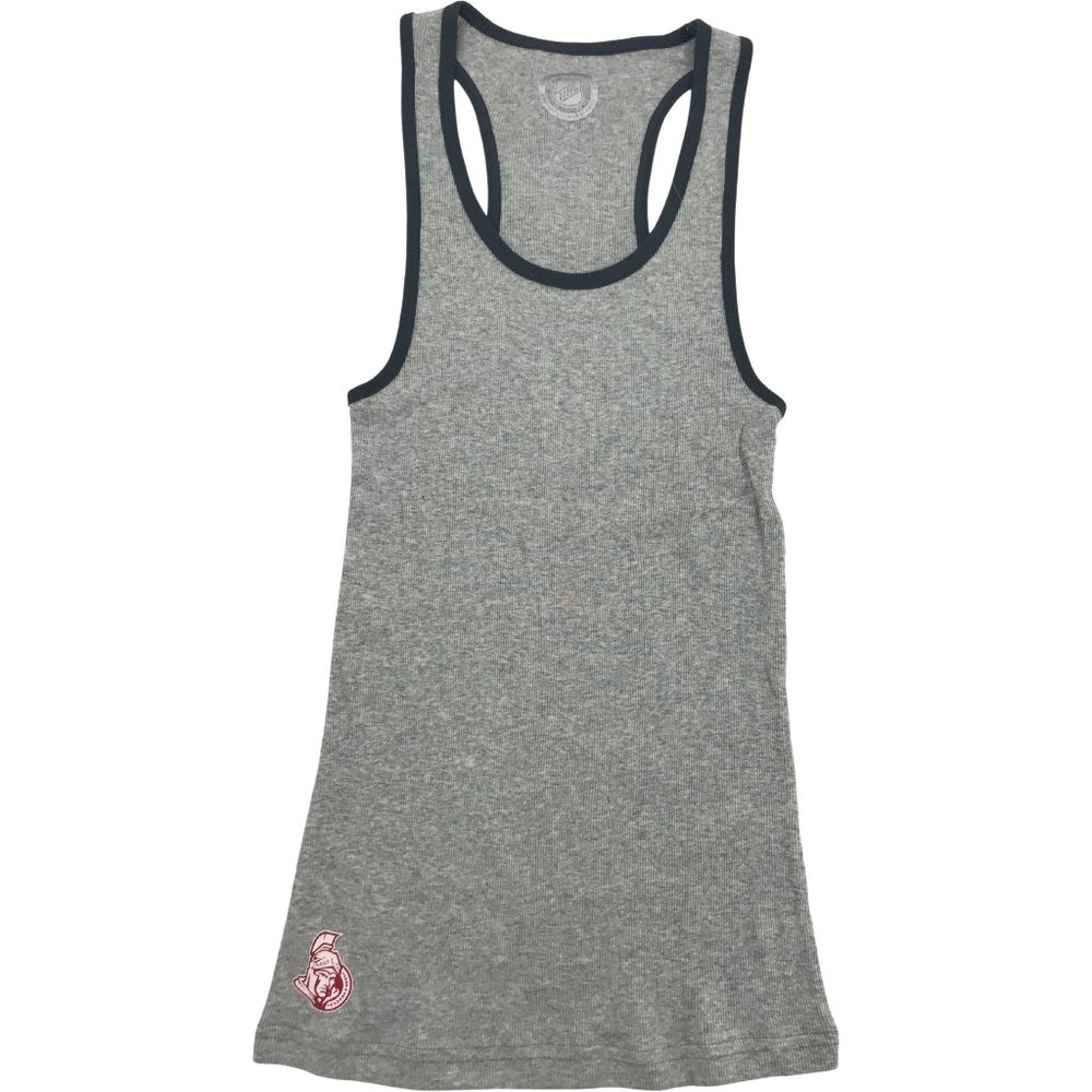 NHL | Women's Ottawa Senators Tank Top | Grey | Various Sizes